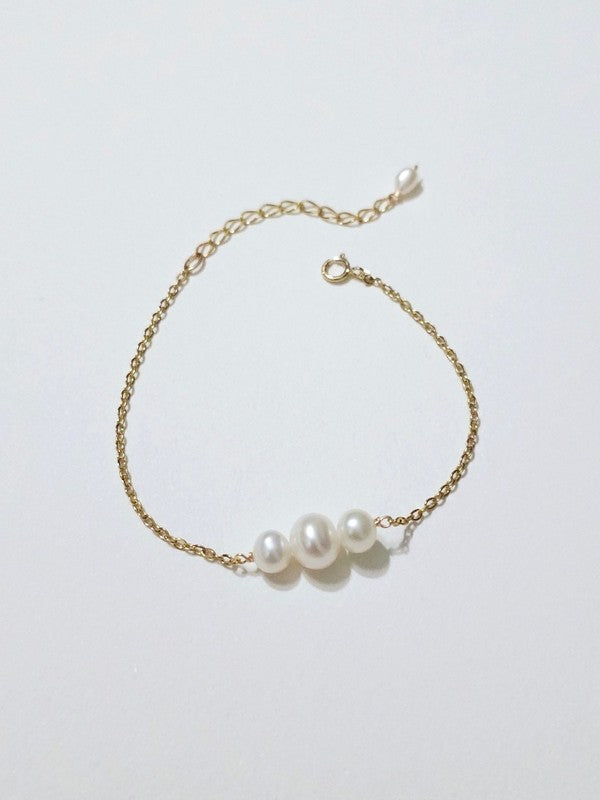 Bracelet mariage Jules perles de culture d'eau douce