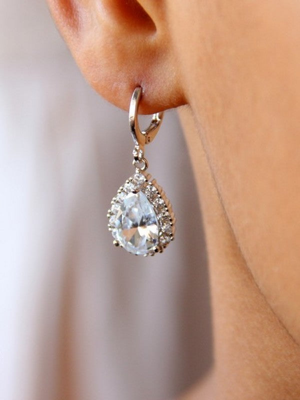 Mini créoles boucles d'oreilles mariage Bélinda