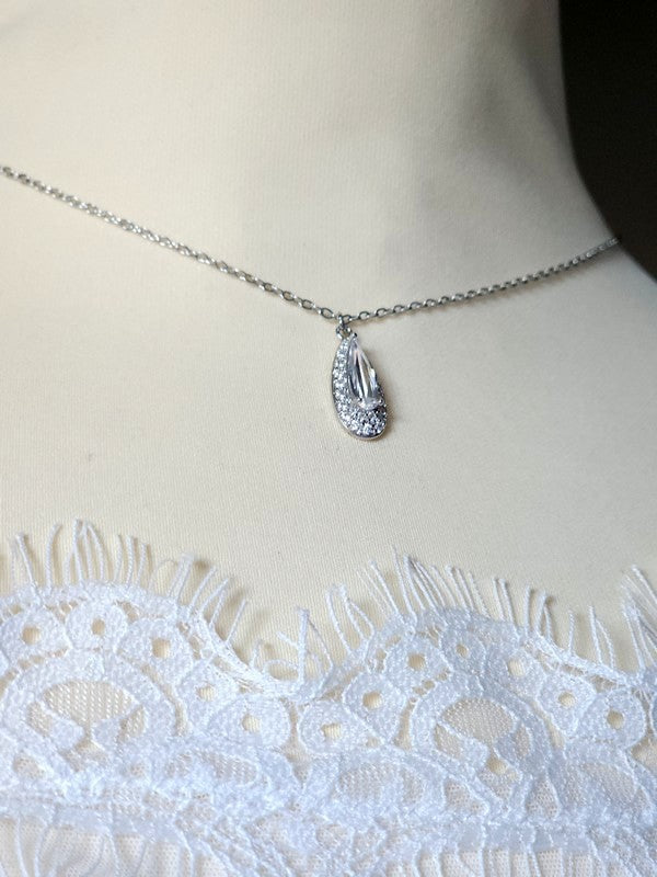 Bijou de dos collier sautoir mariage - Prêt à porter