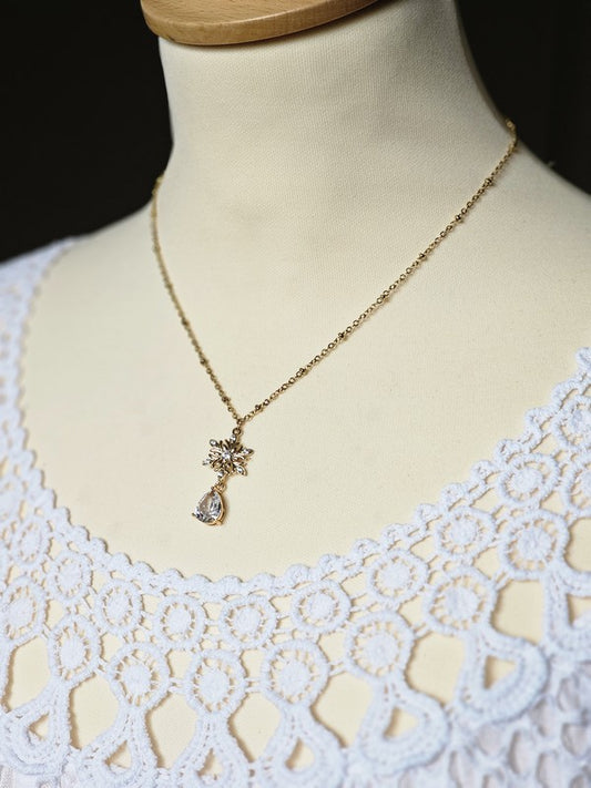 Parure bijoux mariage - Etoile des neiges - Prêt à porter