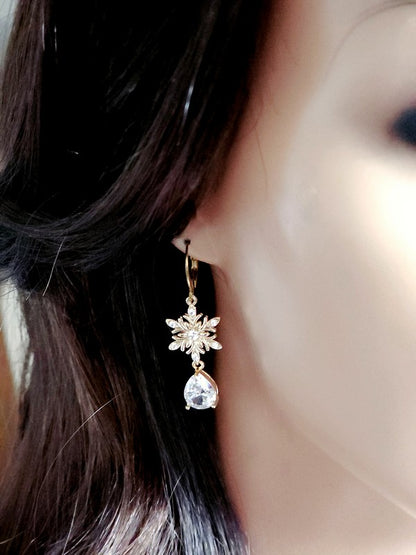 Parure bijoux mariage - Etoile des neiges - Prêt à porter