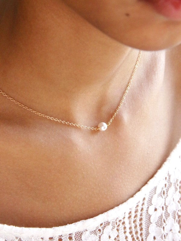 Bijoux mariage collier de dos Ethan
