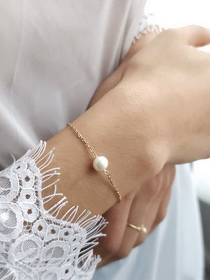 Parure bijoux mariage Une perle, Collier, bracelet perles, boucles d'oreilles