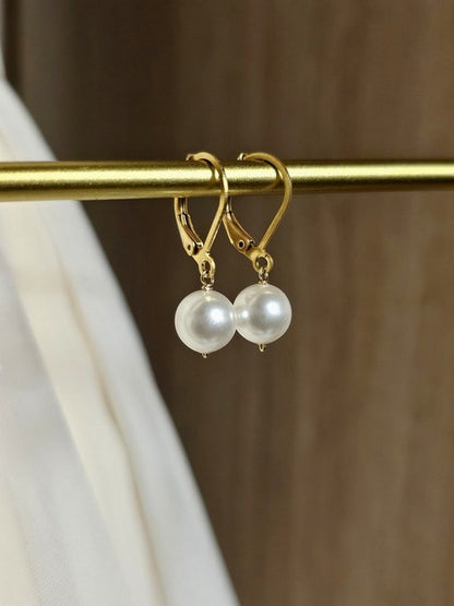 Parure bijoux mariage - collier dos nu - bracelet de mariée -dormeuses perles