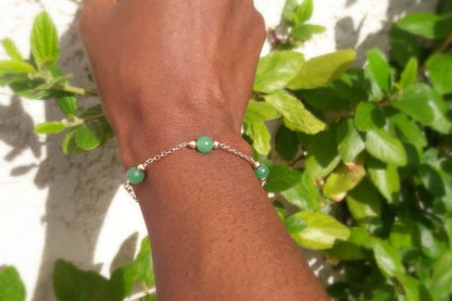 Bracelet Ruth intemporel gold filled et aventurine