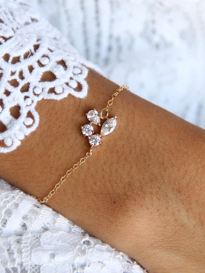 Bracelet de mariage Lénaic pour une mariée bohème