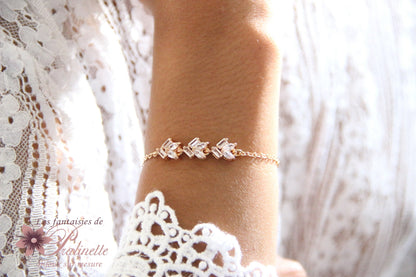 Bracelet de mariage Pacôme version n°2
