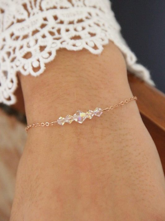 Bracelet de mariage cristal Adam