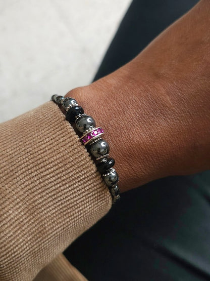Bracelet hématite Johine