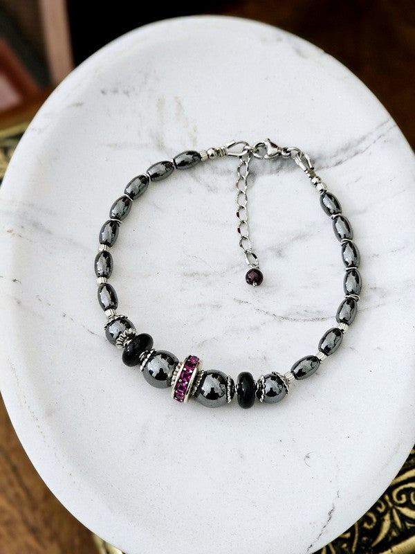 Bracelet hématite Johine