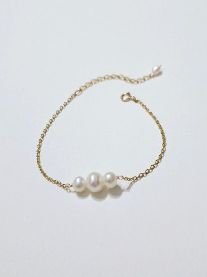 Bracelet mariage Jules perles de culture d'eau douce