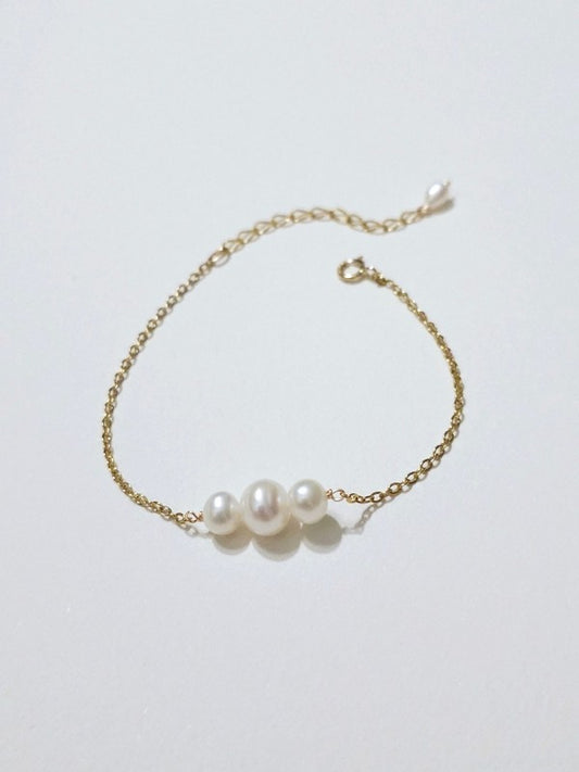 Bracelet mariage Jules perles de culture d'eau douce