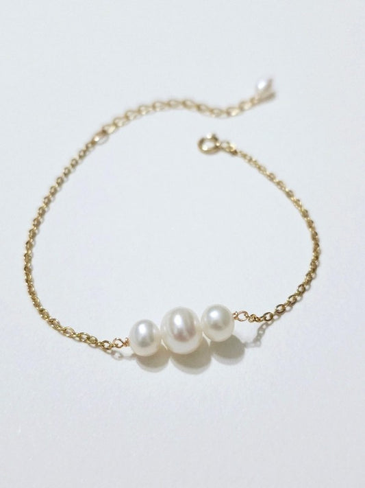Bracelet mariage Jules perles de culture d'eau douce