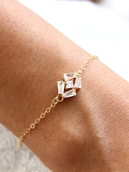 Adrian bracelet de mariage art déco