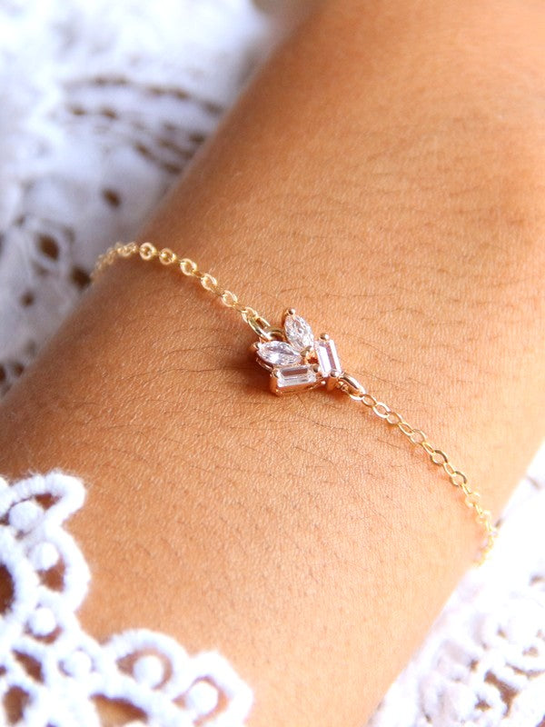 Bracelet de mariage Pacôme minimaliste
