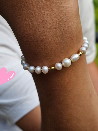 Bracelet Meli mélo perle de culture d'eau douce