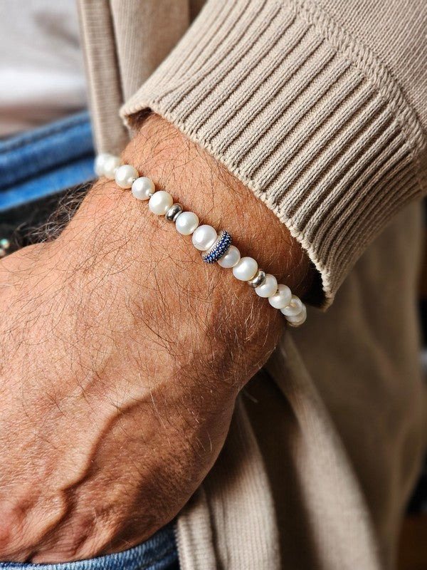 Bracelet unisexe Nago en perles de culture