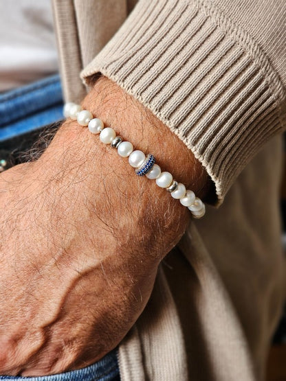 Bracelet unisexe Nago en perles de culture