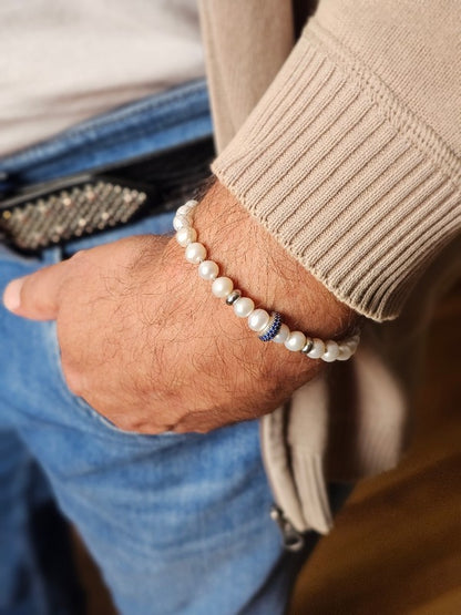 Bracelet unisexe Nago en perles de culture