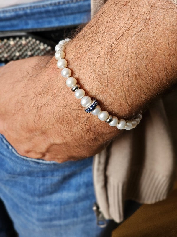 Bracelet unisexe Nago en perles de culture