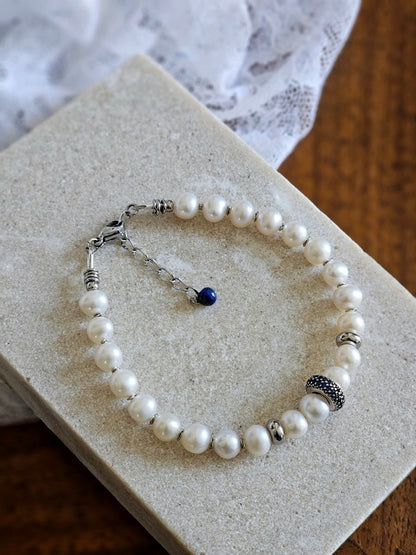 Bracelet unisexe Nago en perles de culture