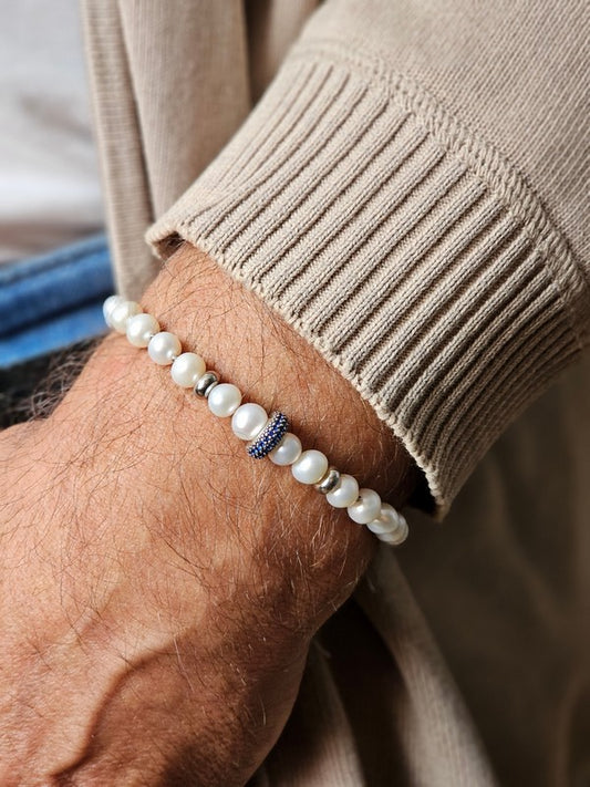 Bracelet unisexe Nago en perles de culture