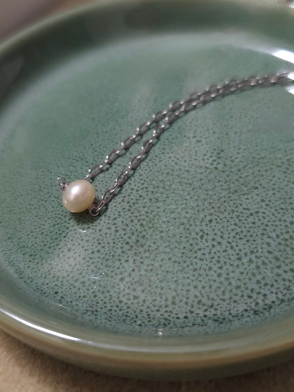 Collier Arya perle d'eau douce pêche