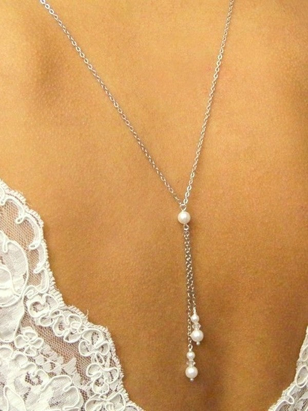 Collier de dos bijoux mariage Loan