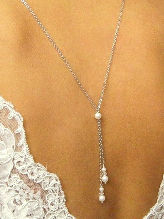 Collier de dos bijoux mariage Loan